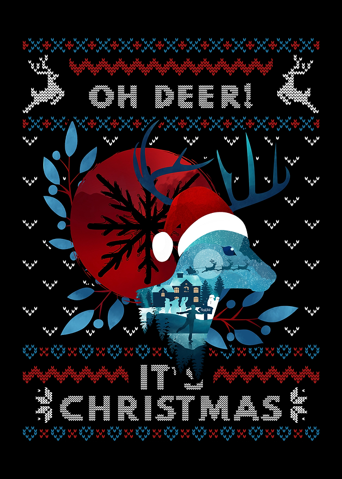 Oh Deer Its Christmas 3