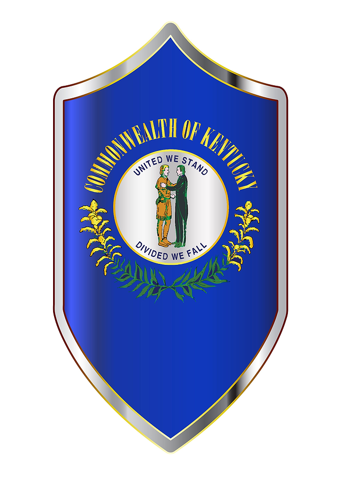 Kentucky Flag On Sheld