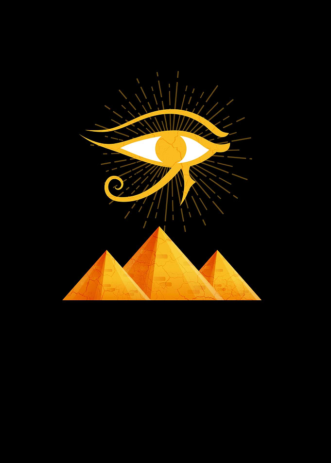 Egypt Pyramids Eye Of RA