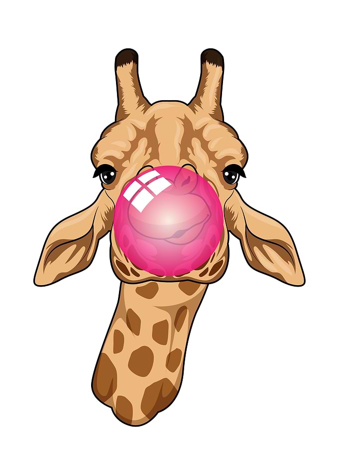 Giraffe Bubblegum