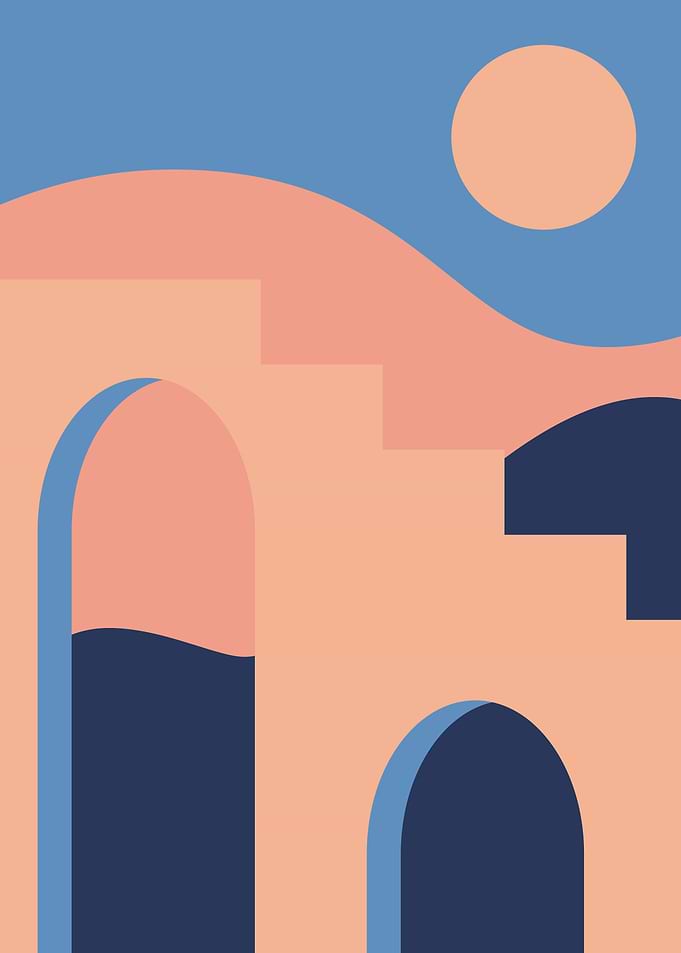 Modern Houses Wall Prints