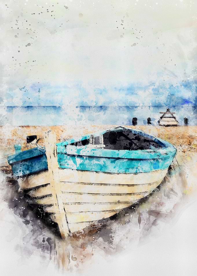 Boat on the beach