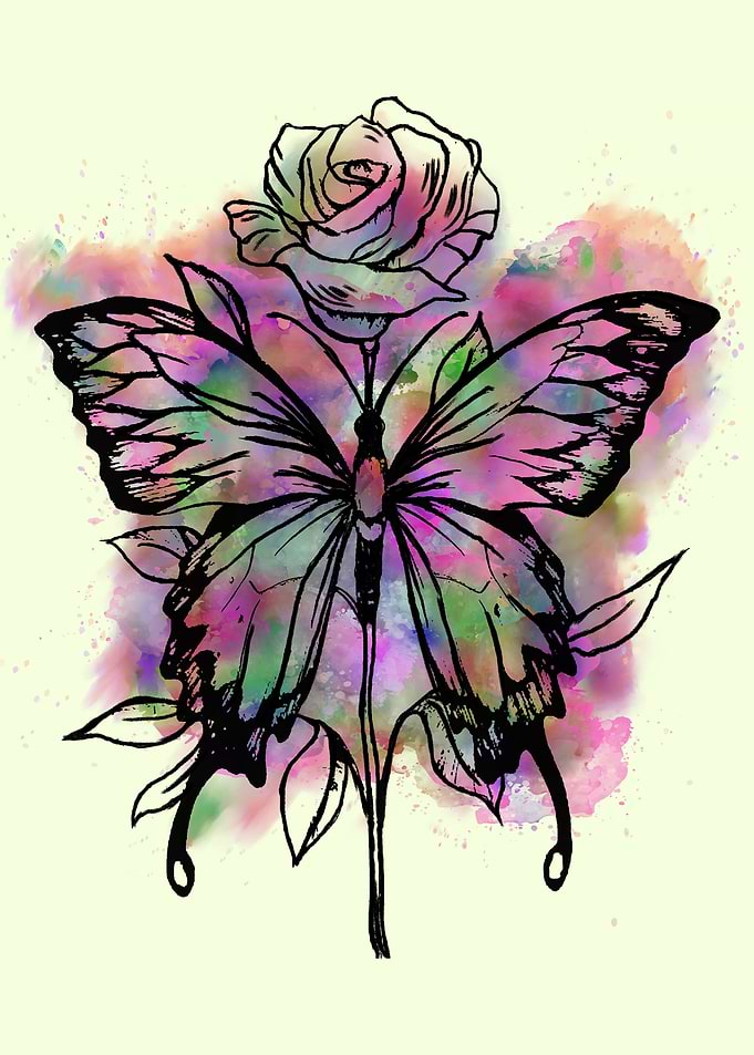 Butterfly Rose