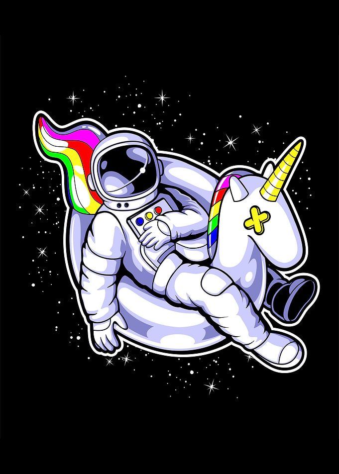The unicorn space ride