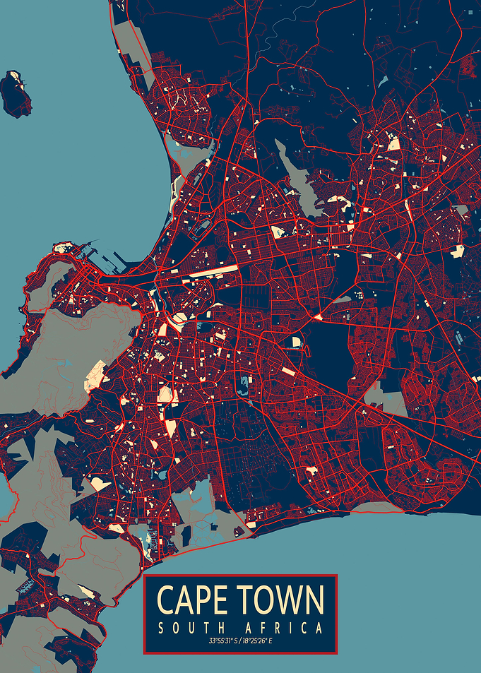 Cape Town City Map Hope