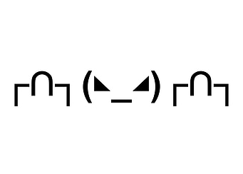 Kaomoji Emoticon Angry