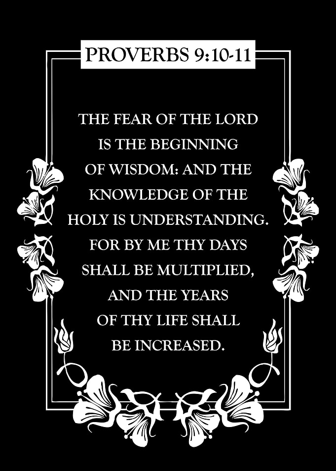 Proverbs 9 10 11