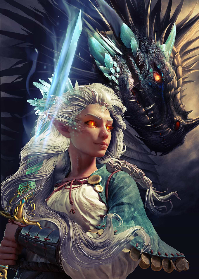 Elf Dragon