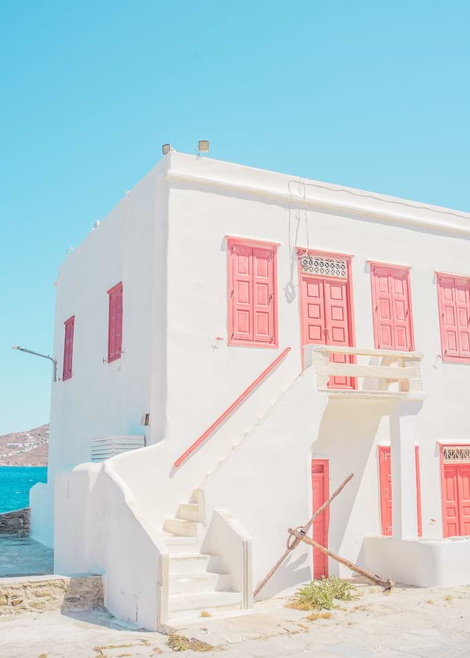 Anchor at House by Sea