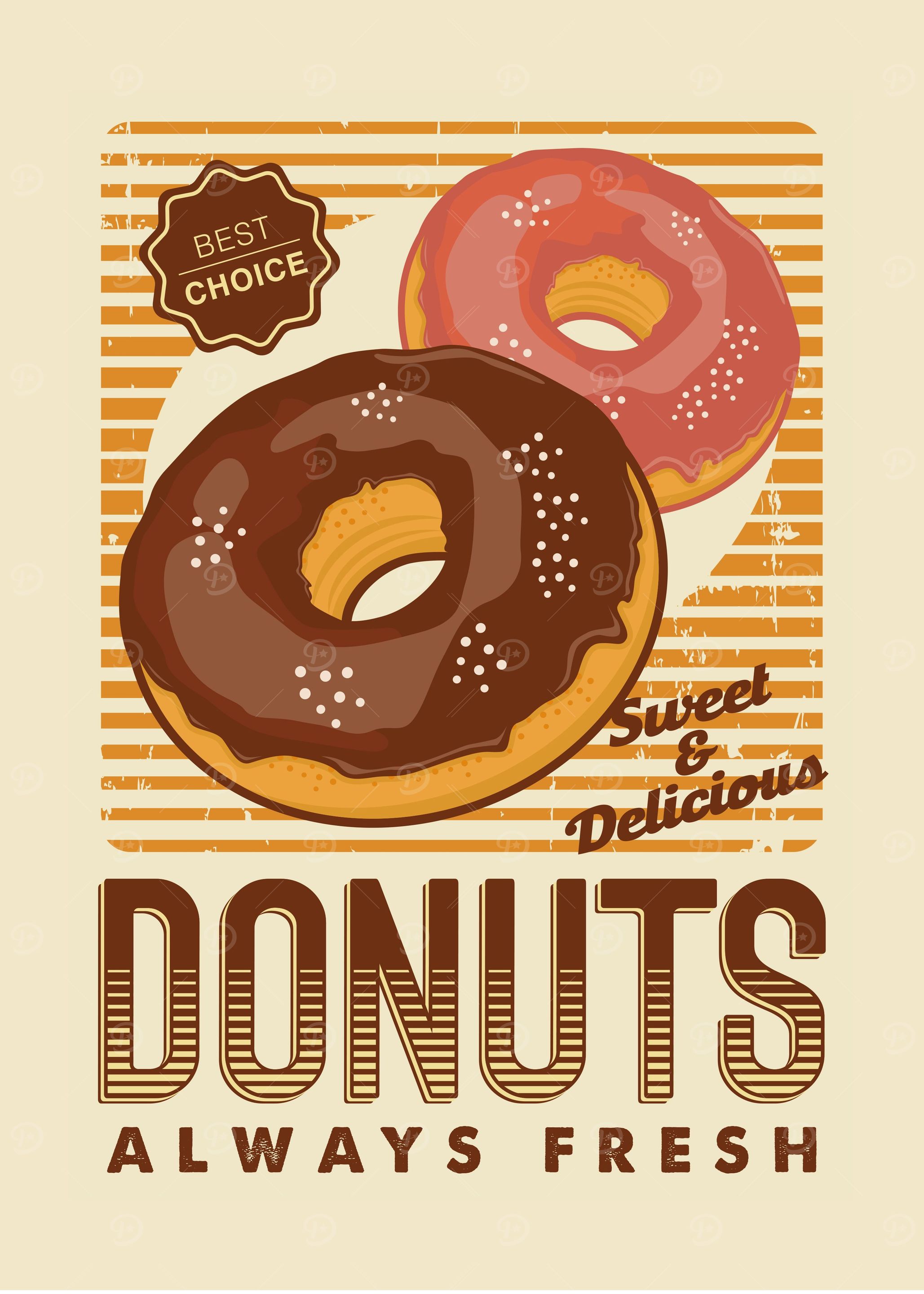 Retro Donuts