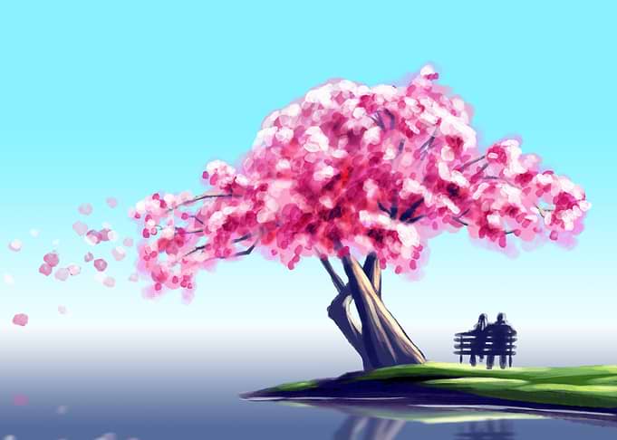Under a Tree