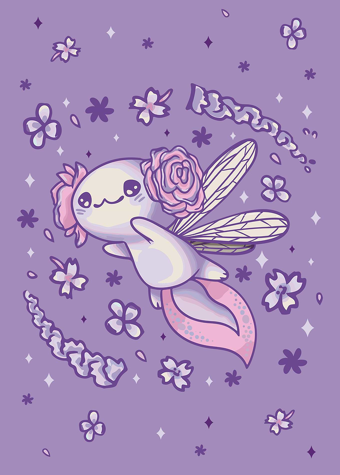 Kawaii Axolotl