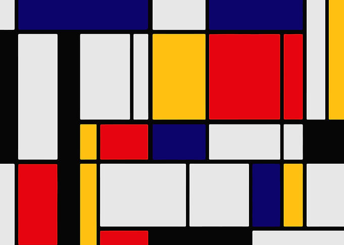 PIET MONDRIAN ABSTRACT