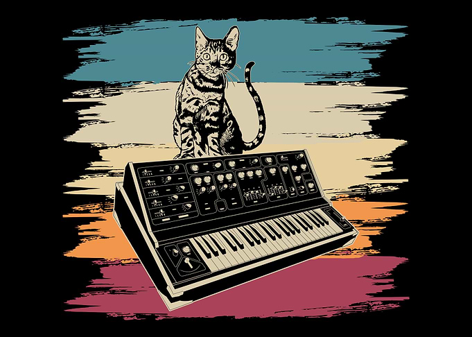 Synthesizer Analog Cat