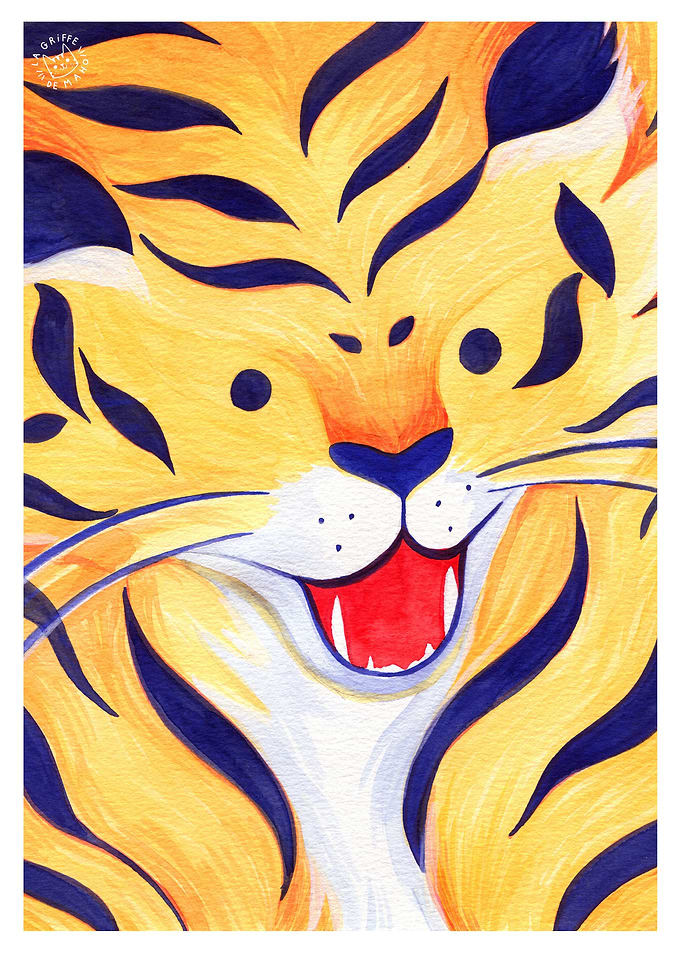 Tiger goes Rawr