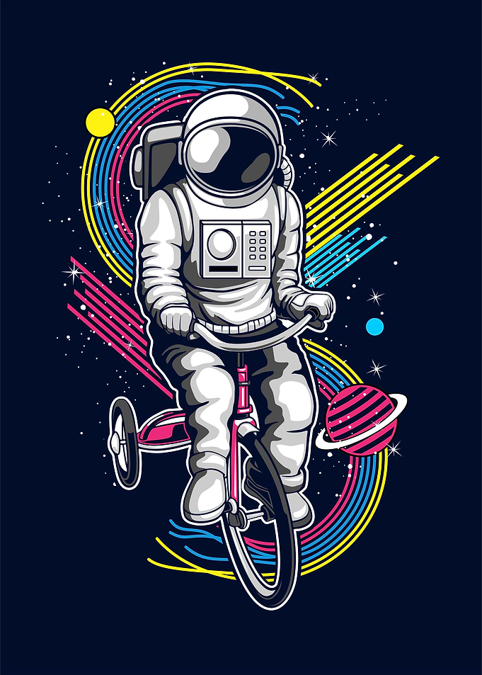 just riding the space ride