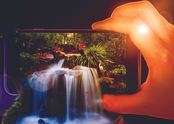 Waterfall Art