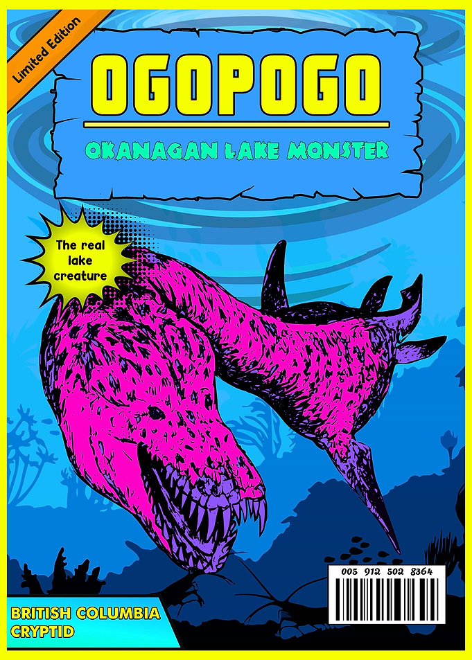 OGOPOGO RETRO COMIC