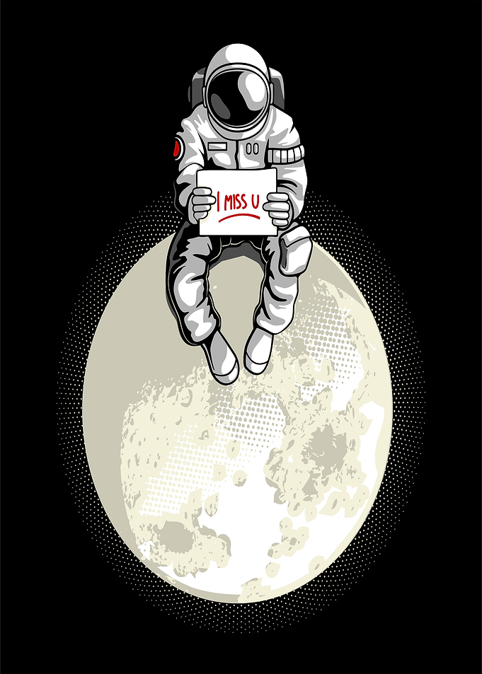 Forever alone astronaut
