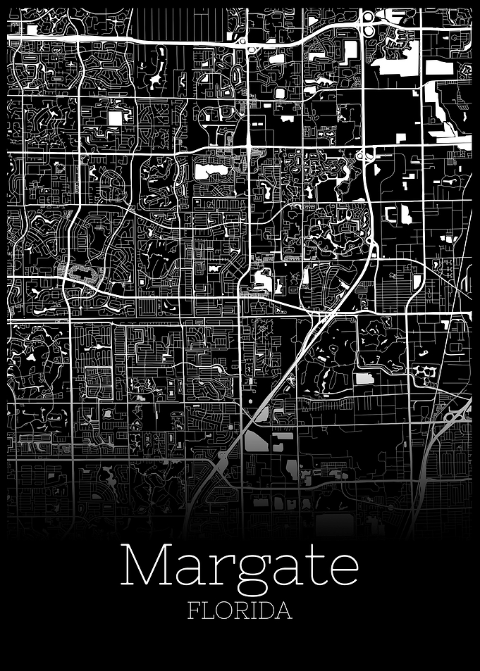Margate Florida map