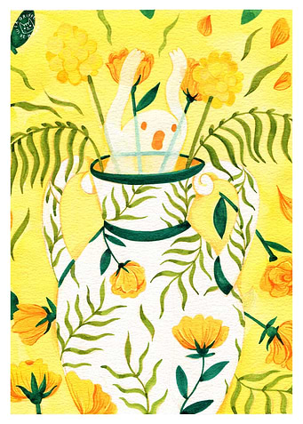 Ghost in Flowers