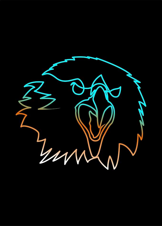 Animal line art collection