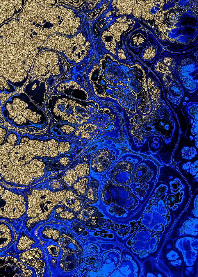 Lazurite Gold Texture 14