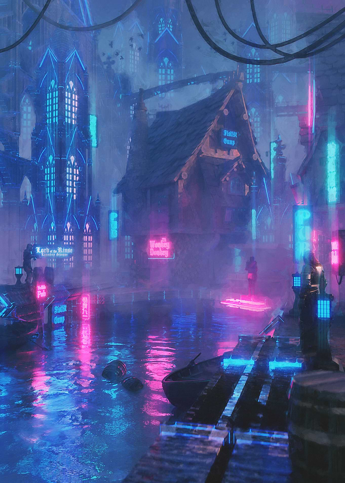 Medieval Cyberpunk