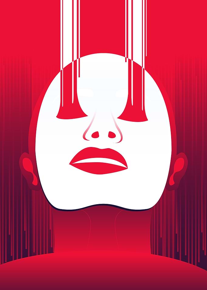 Red visage