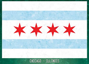 Chicago City Flag