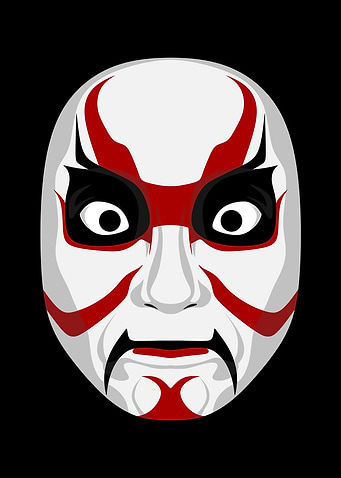 Kabuki Mask 2