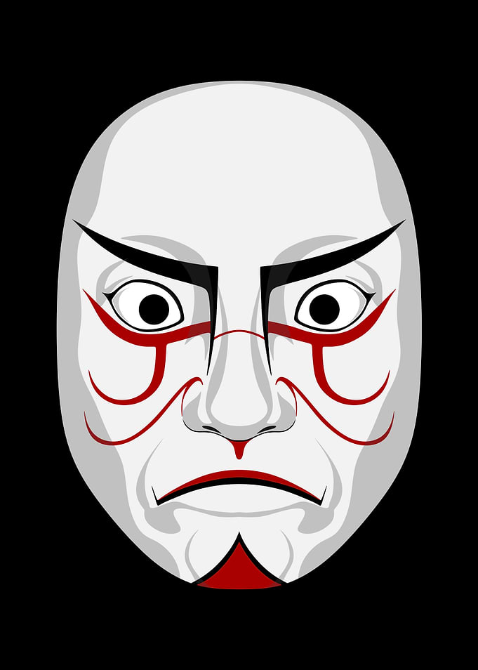 Kabuki Mask 6