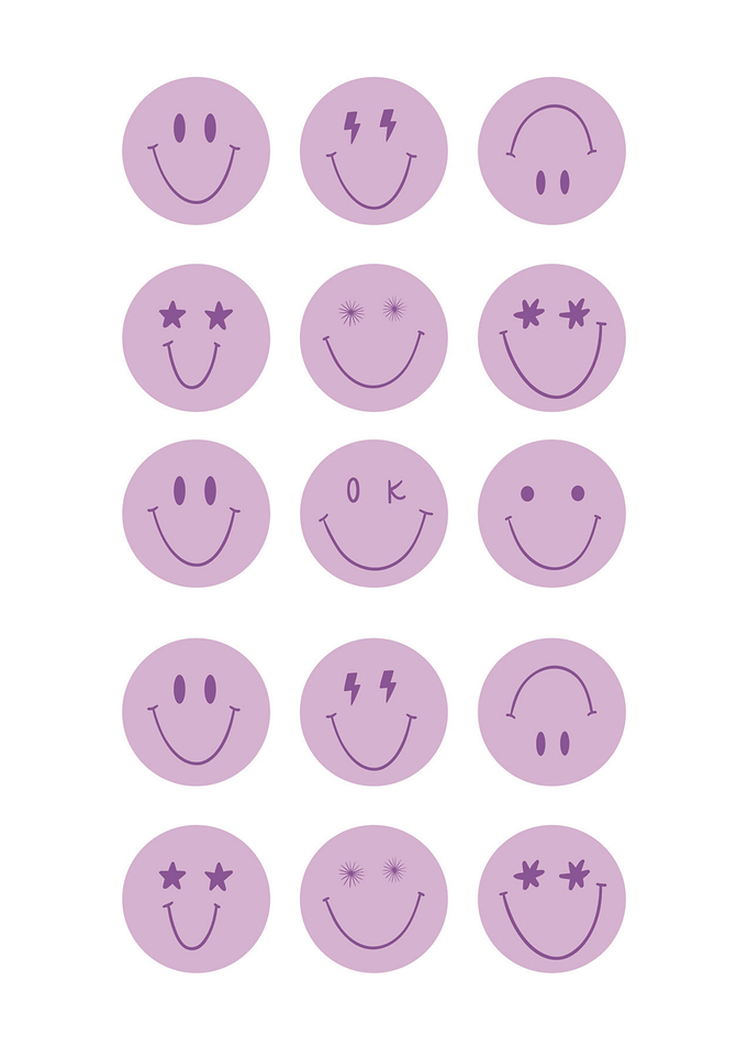 Purple Smiley