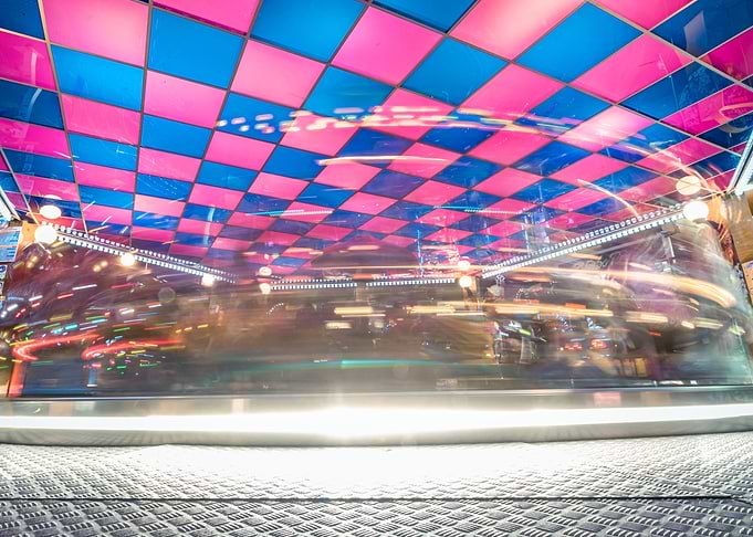 vintage retro carousel