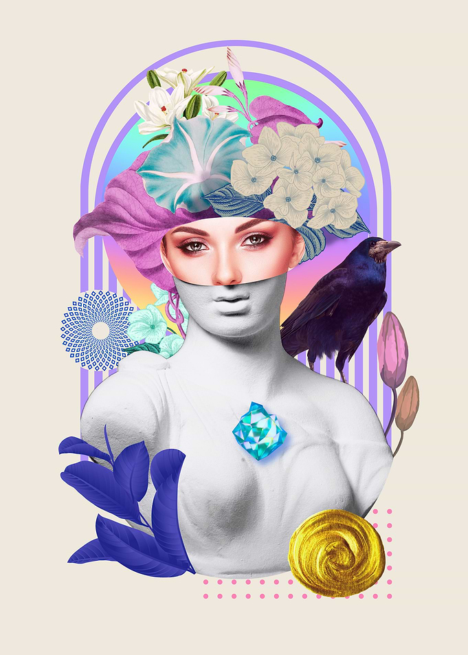Greek Statue Vaporwave 1