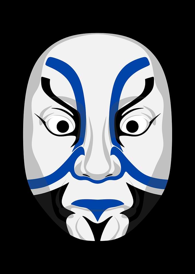 Kabuki Mask 9