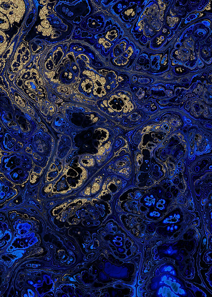 Lazurite Gold Texture 12