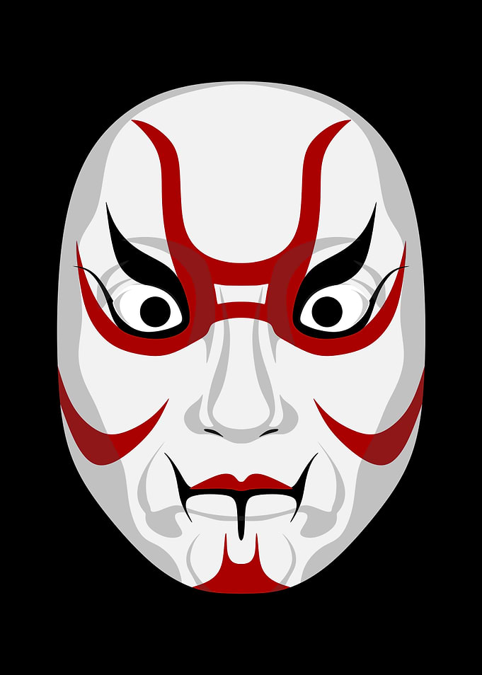 Kabuki Mask 4