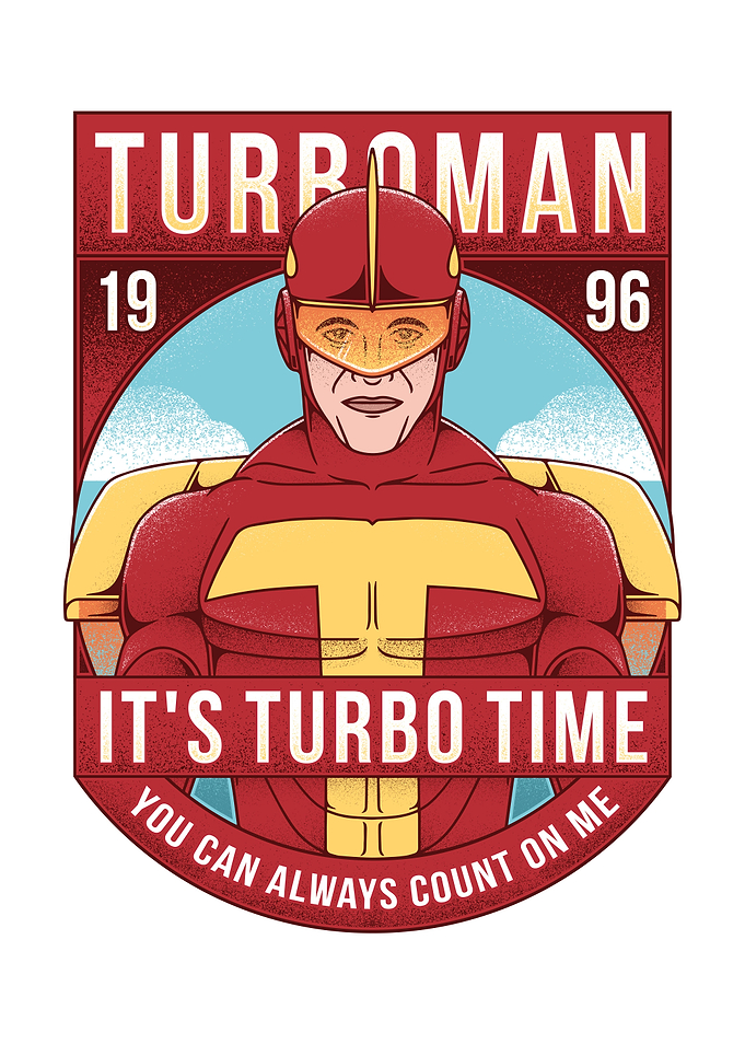 Turbo Man Its Turbo Time