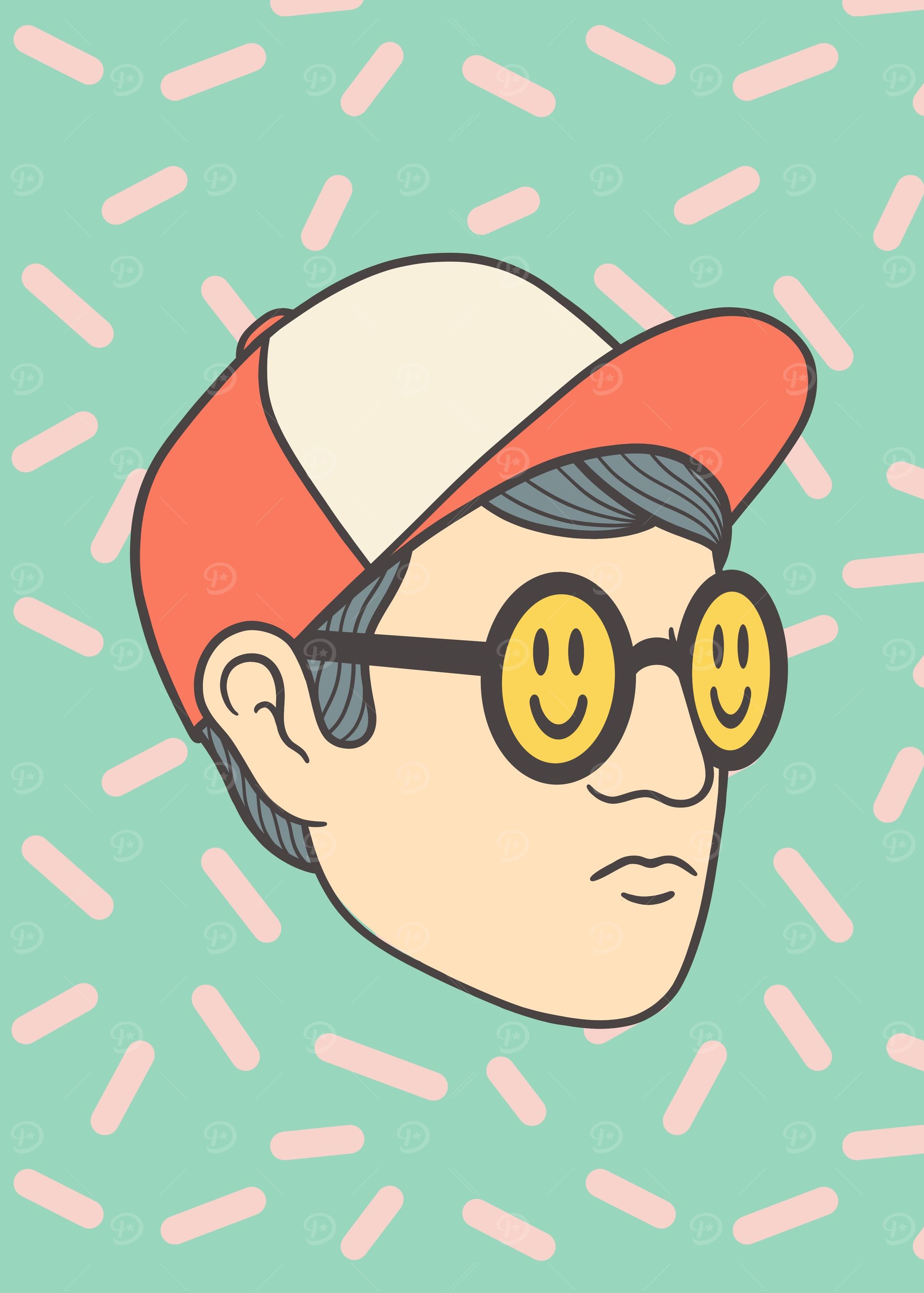 Smiley glasses