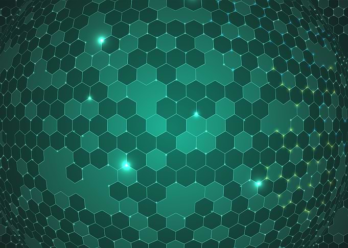 hexagon background