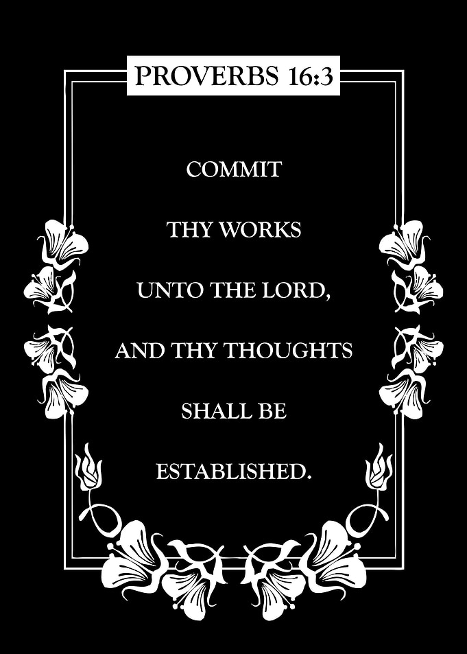 Proverbs 16 3