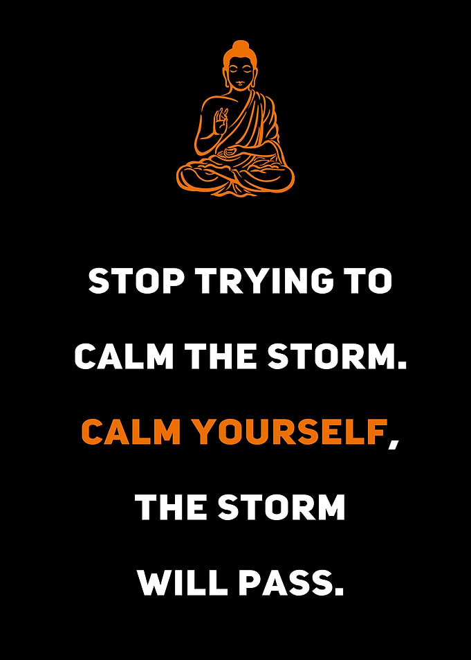 Motivational Buddha Art