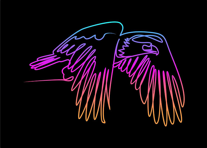 Animal line art collection
