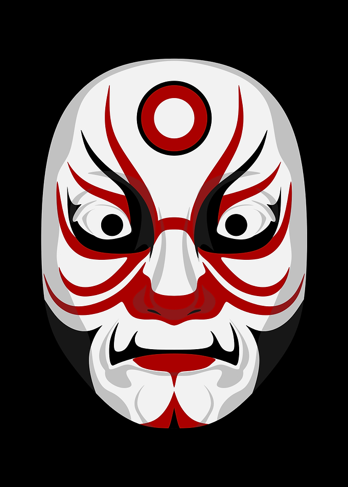 Kabuki Mask 3