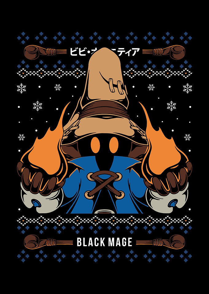 Vivi Black Mage Christmas