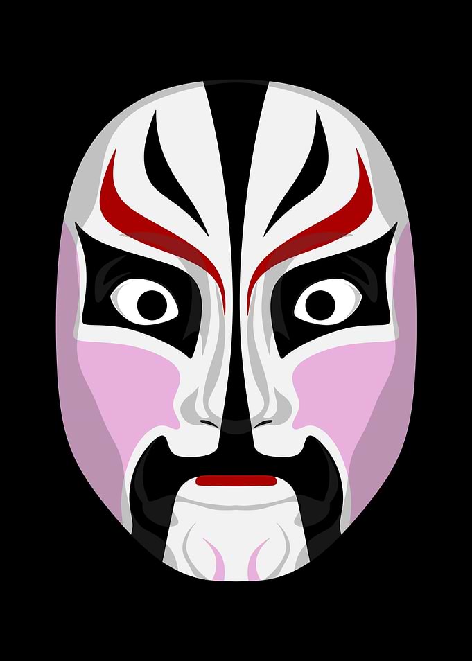 Kabuki Mask 7