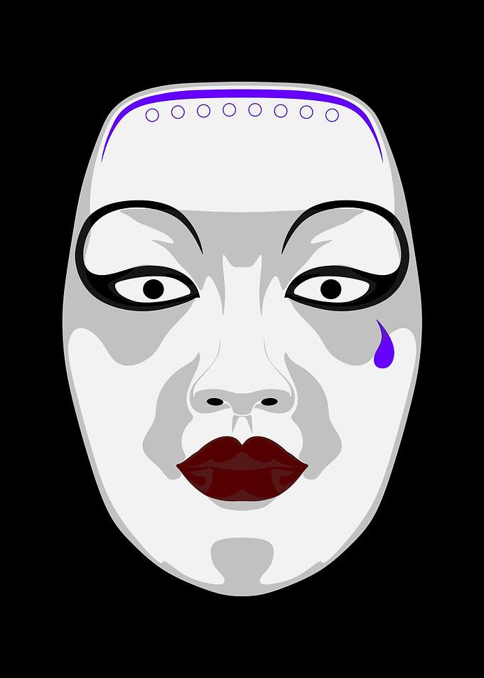 Kabuki Mask 23