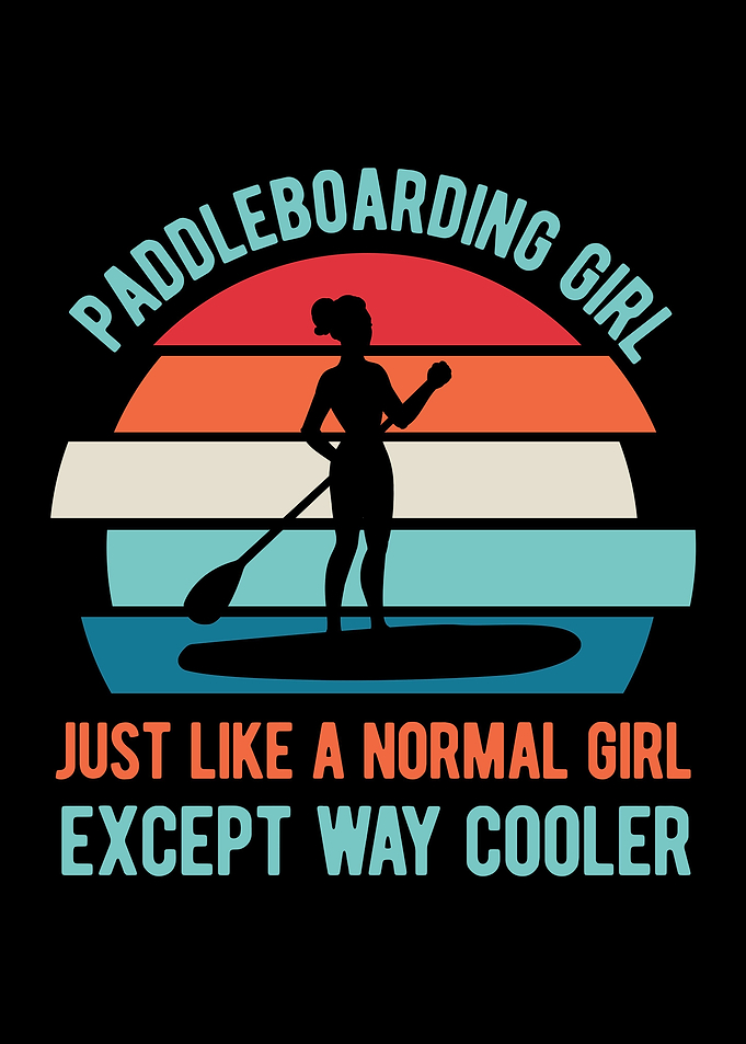Funny Paddle Boarding