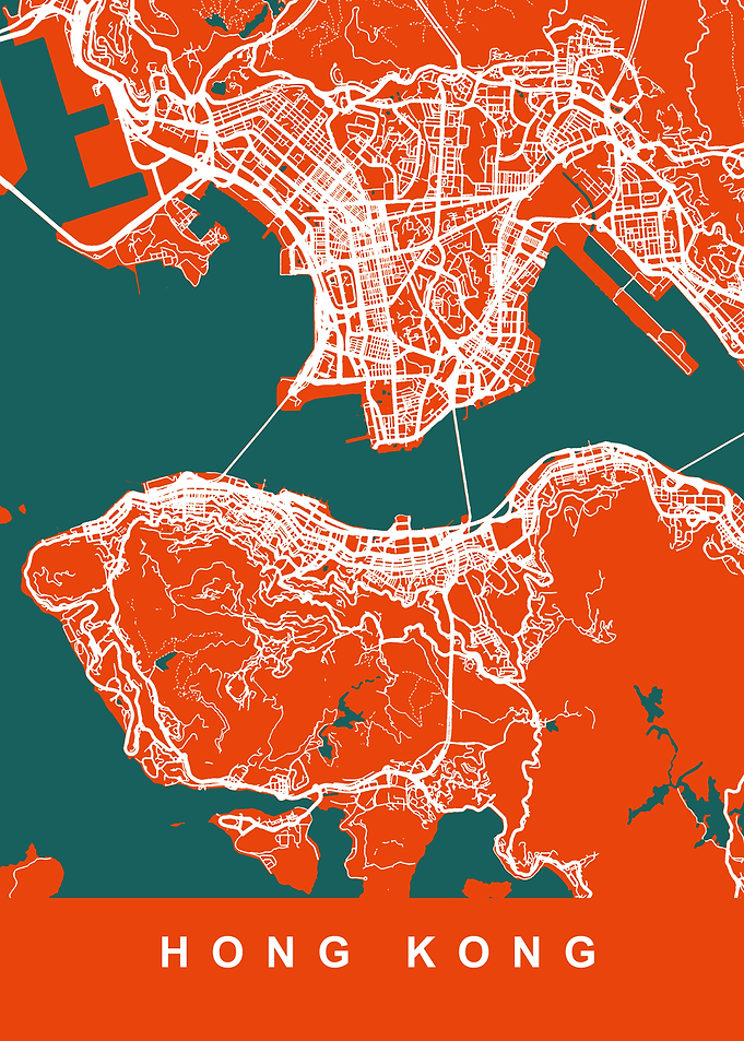 HONG KONG Map